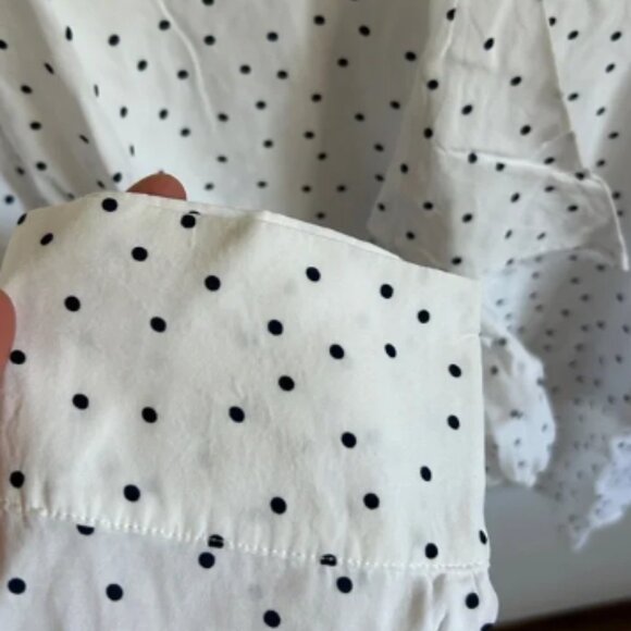 Hobbs London Polka Dot Blouse - Picture 2 of 7